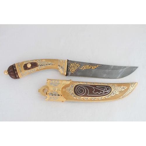 Нож украшенный «Покорение Сибири» Н5